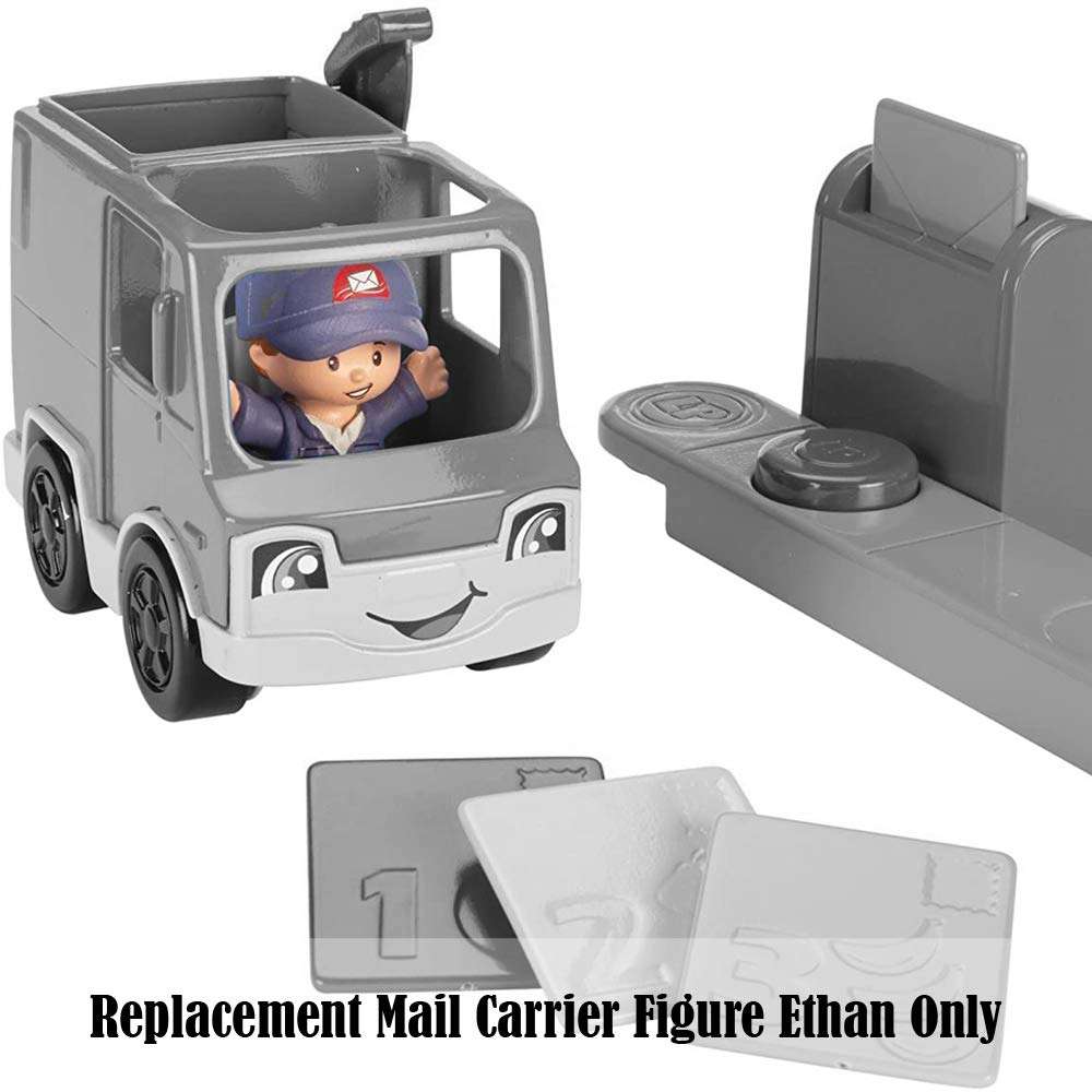 Replacement Part for Little People Sending Letters Mail Truck - DRL16 ~ Replacement Mail Carrier Figure Ethan 5