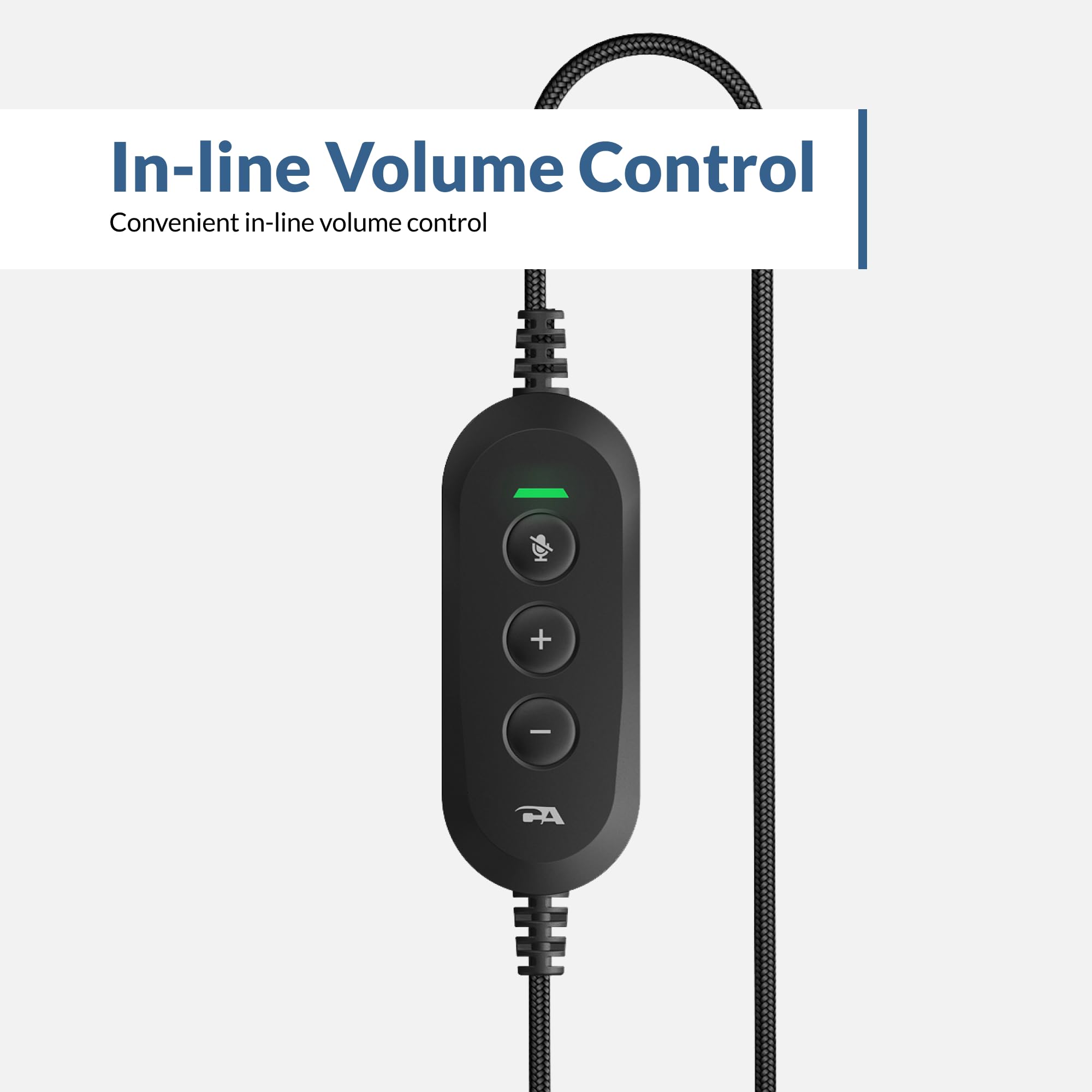 Cyber Acoustics USB-C Stereo Headset (AC-5014-80) – Durable, Crisp, and Clear Communication in Classrooms and at Home; in-Line Controls for Volume and Mic Mute - 80 Pack 5