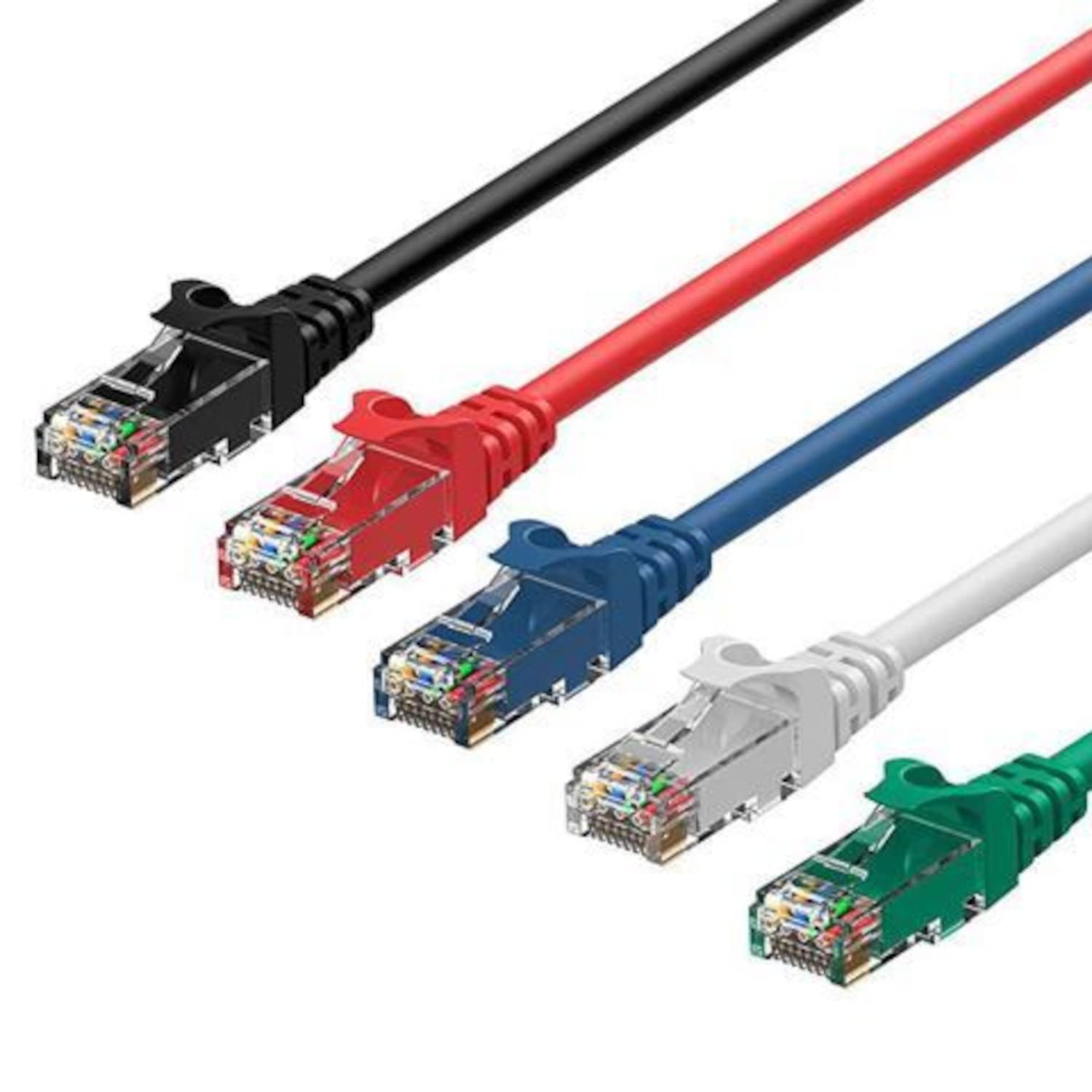 Comprehensive Cat6 Snagless Shielded Ethernet Cables, Black, 15ft - 15 ft Category 6 Network Cable for Network Device - First End: 1 x RJ-45 Male Network - Second End: 1 x RJ-45 Male Network - 1 Gbit/ 2