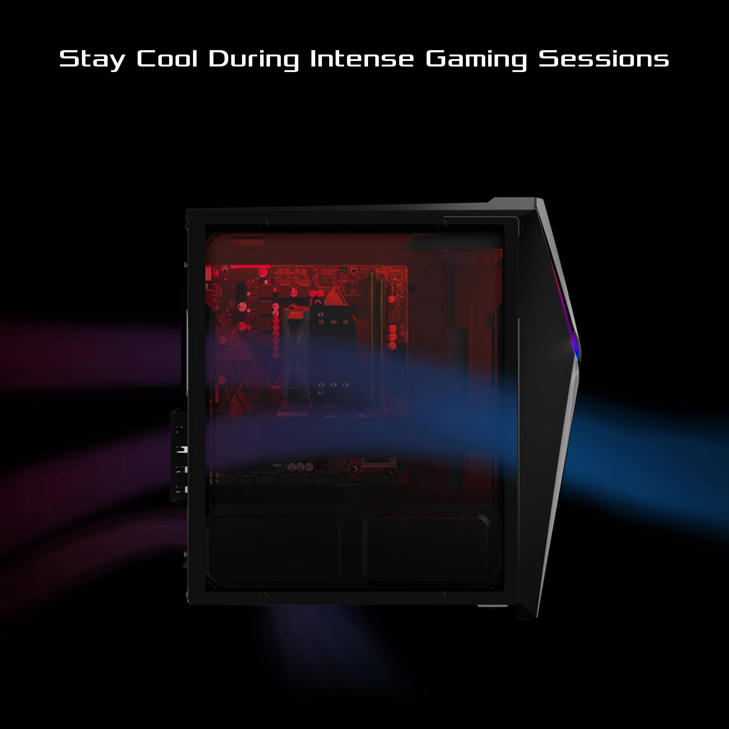 ASUS ROG Strix G10DK, 8 core AMD Ryzen 7 5800X, Gaming Desktop (16GB/1TB HDD + 256GB SSD/6GB NVIDIA GeForce GTX 1660TI Graphics/Windows 11/Gray/8 Kg), G10DK-R5800X099W 6