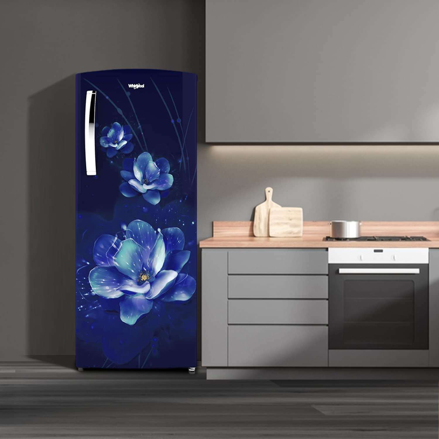 Whirlpool 236 L 4 Star Inverter Direct-Cool Single Door Refrigerator (260 IMPRO PLUS PRM 4SINV BLUE FLUME-Z, Blue Flume, Auto Defrost Technology, 2023 Model) 5