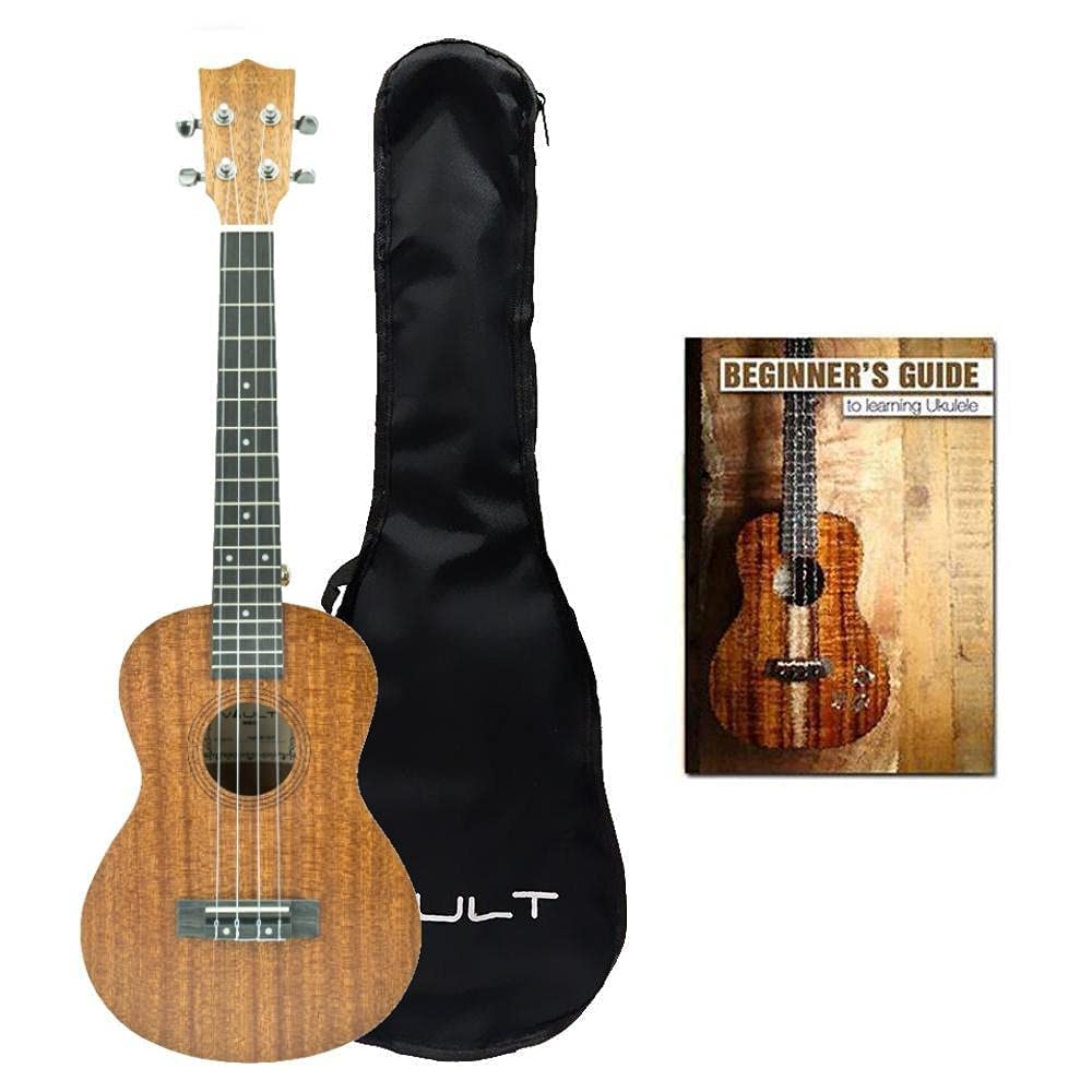 Vault UK-100T 26 inch Arched Back Tenor Ukulele With Gig Bag & Ebook 1
