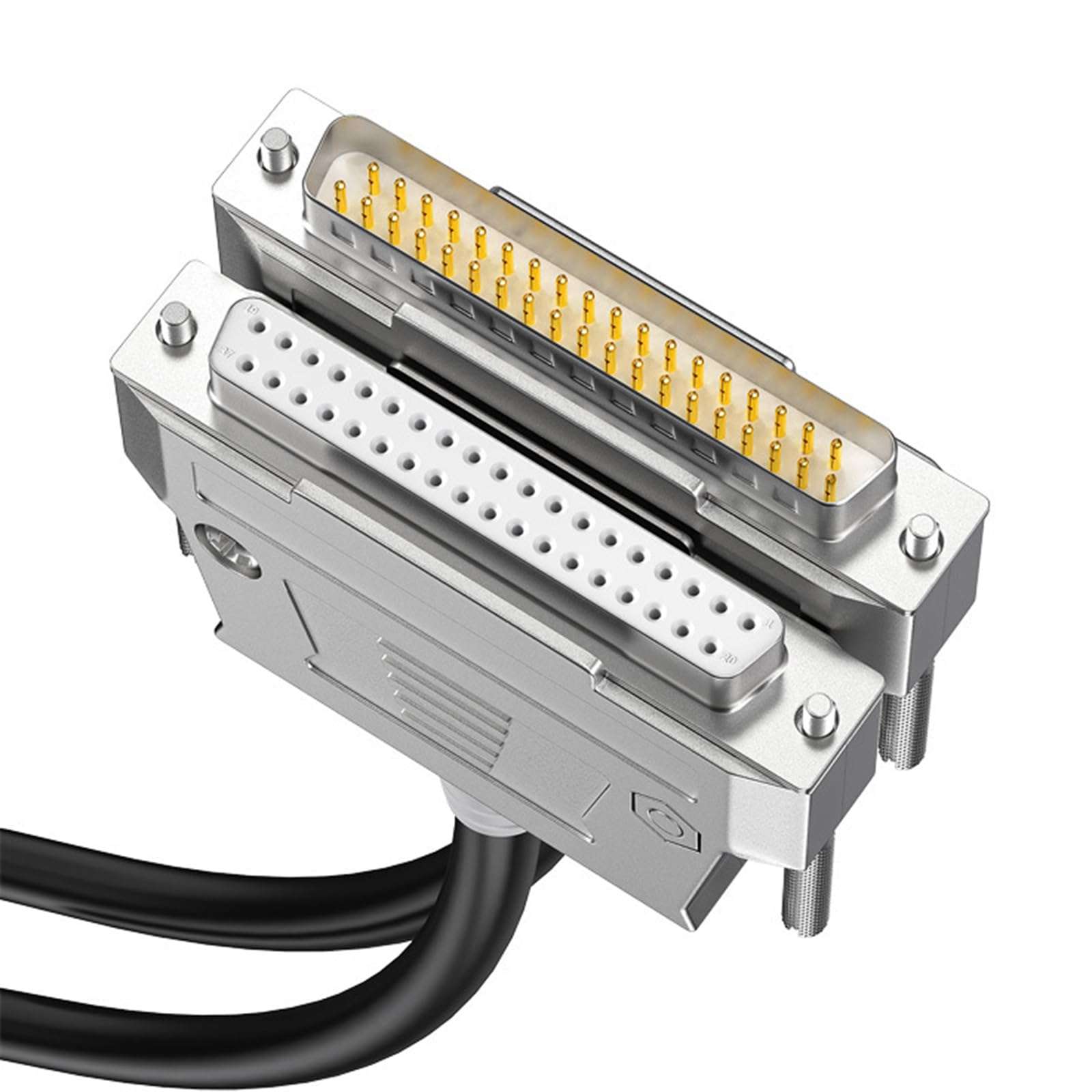 DB37 Cable 37pin Cores Shielded Extension Cable 26AWG Wire with Gold Plate Pin for Superior Connection 1m/1.5m/2m/5m 4