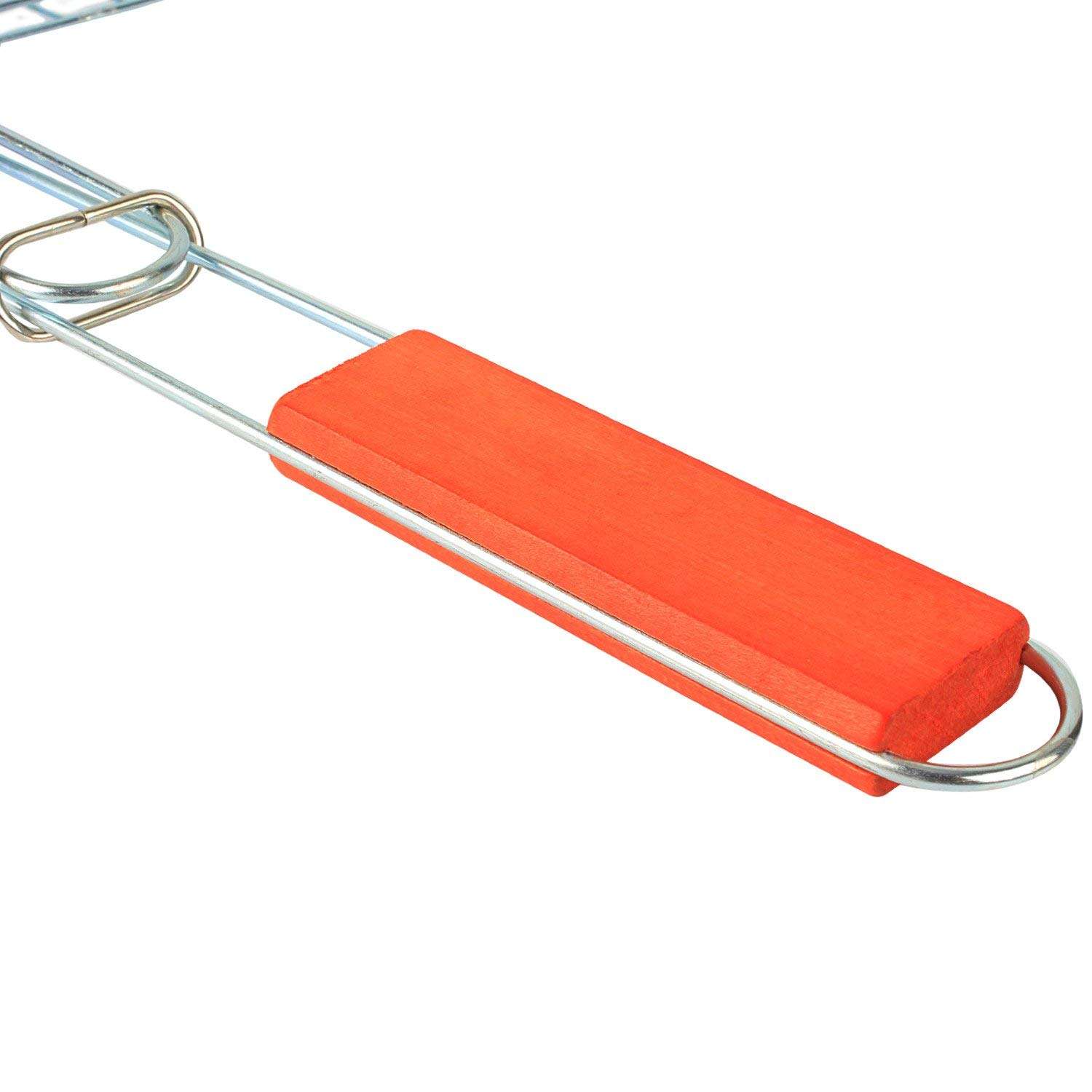 Maison & Cuisine® Foldable Portable Chromium Barbecue Grill (Multicolour) (179-6) 5