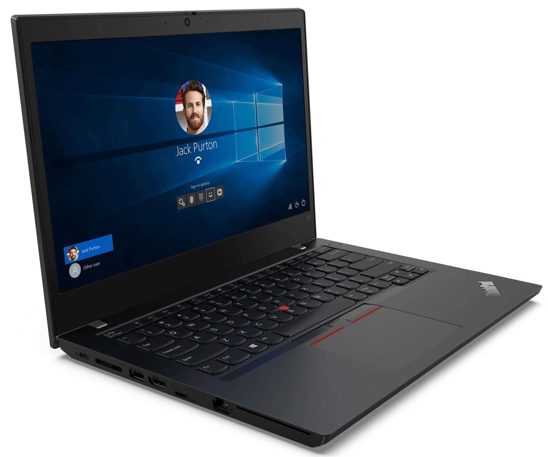 Lenovo ThinkPad L14 Gen 1 Home & Business Laptop (AMD Ryzen 5 PRO 4650U 6-Core, 8GB RAM, 1TB PCIe SSD, AMD Radeon, 14.0" 60Hz Full HD (1920x1080), Win 10 Pro) with MS 365 Personal, Hub 4
