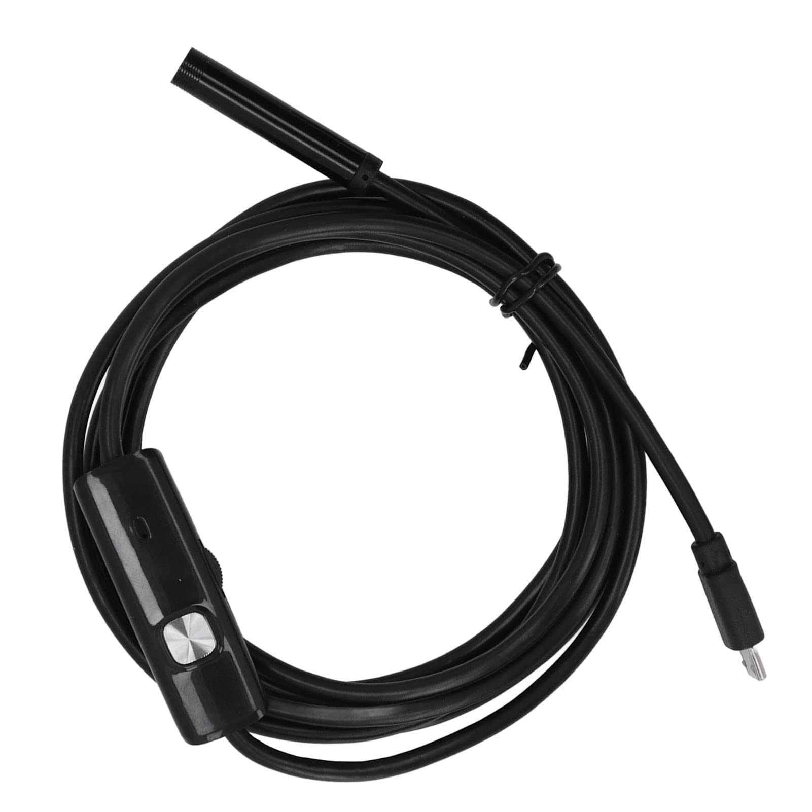USB Borescope Inspection Camera Flex Cable Good Compatibility With 6 LED Tube Repair Light (1M)