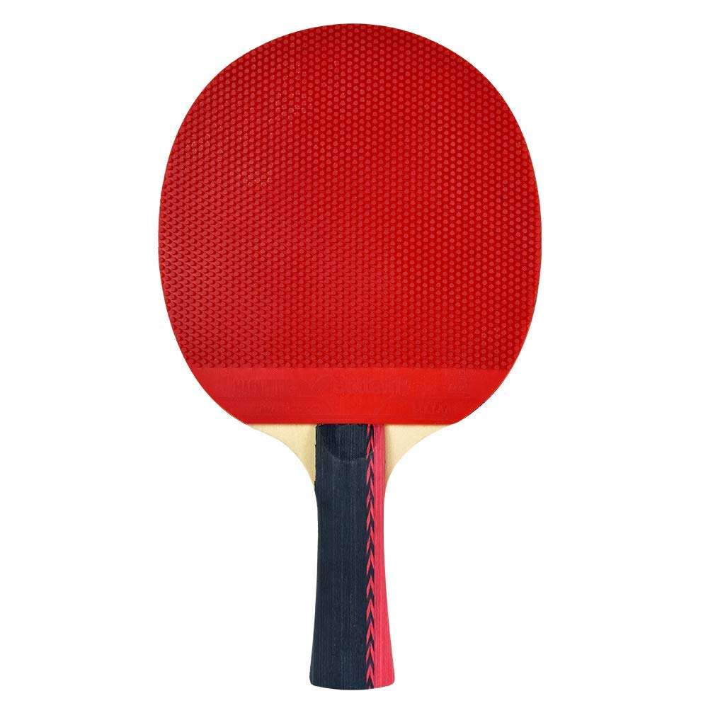 Butterfly B303FL Shakehand Table Tennis Racket China Series Racket and Case Set with A Combination Smooth & Pips-Out Rubber Recommended for Beginning Level Players 3