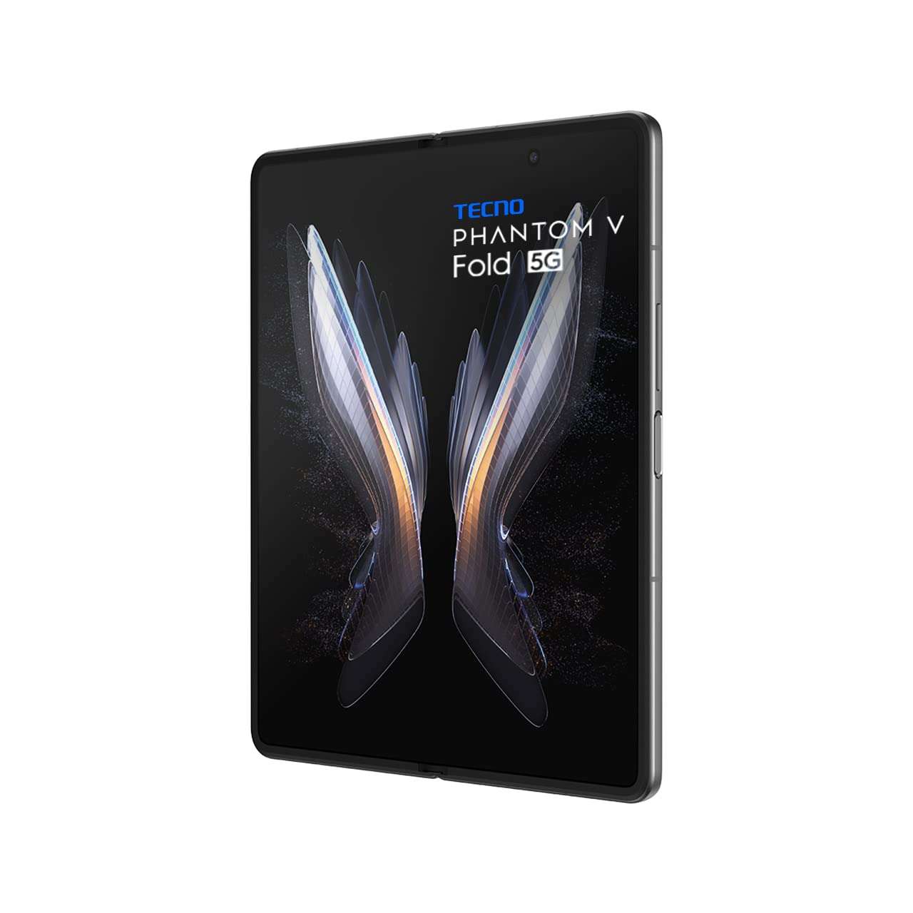 TECNO Phantom V Fold 5G Black (12GB RAM,256GB Storage) | The First Full Size Fold | LTPO AMOLED Display | 4nm D9000+ Fast Processor 3
