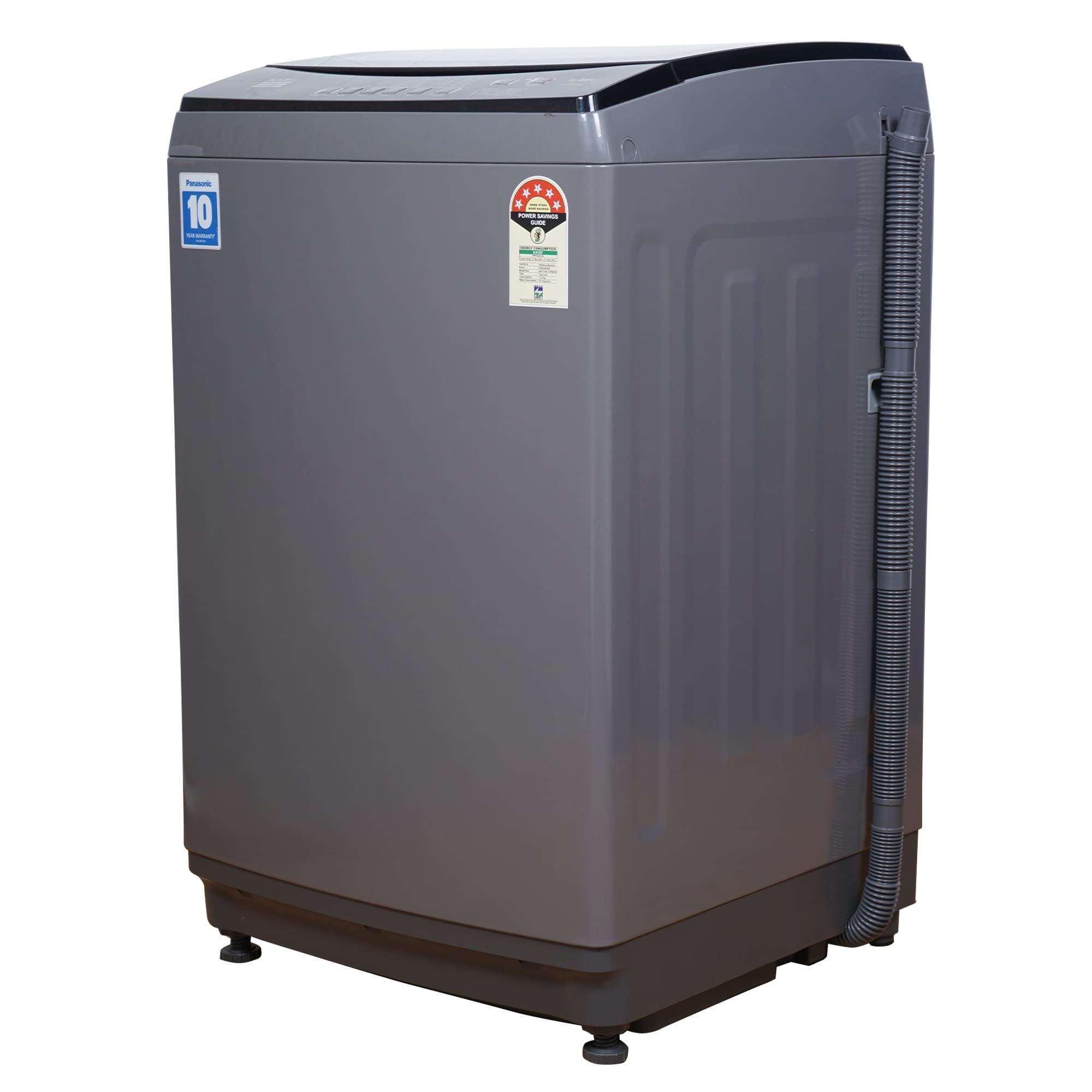Panasonic 10.5 kg 5 Star Fully Automatic Top Load Washing Machine (Aqua Spin Rinse, NA-F105L1CRB, Dark Grey) 3