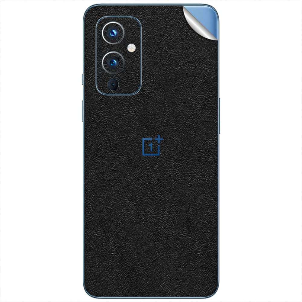 dbrand Premium 3M Vinyl Skin Decal Wrap Compatible with OnePlus 9 - Black Leather 3M 1