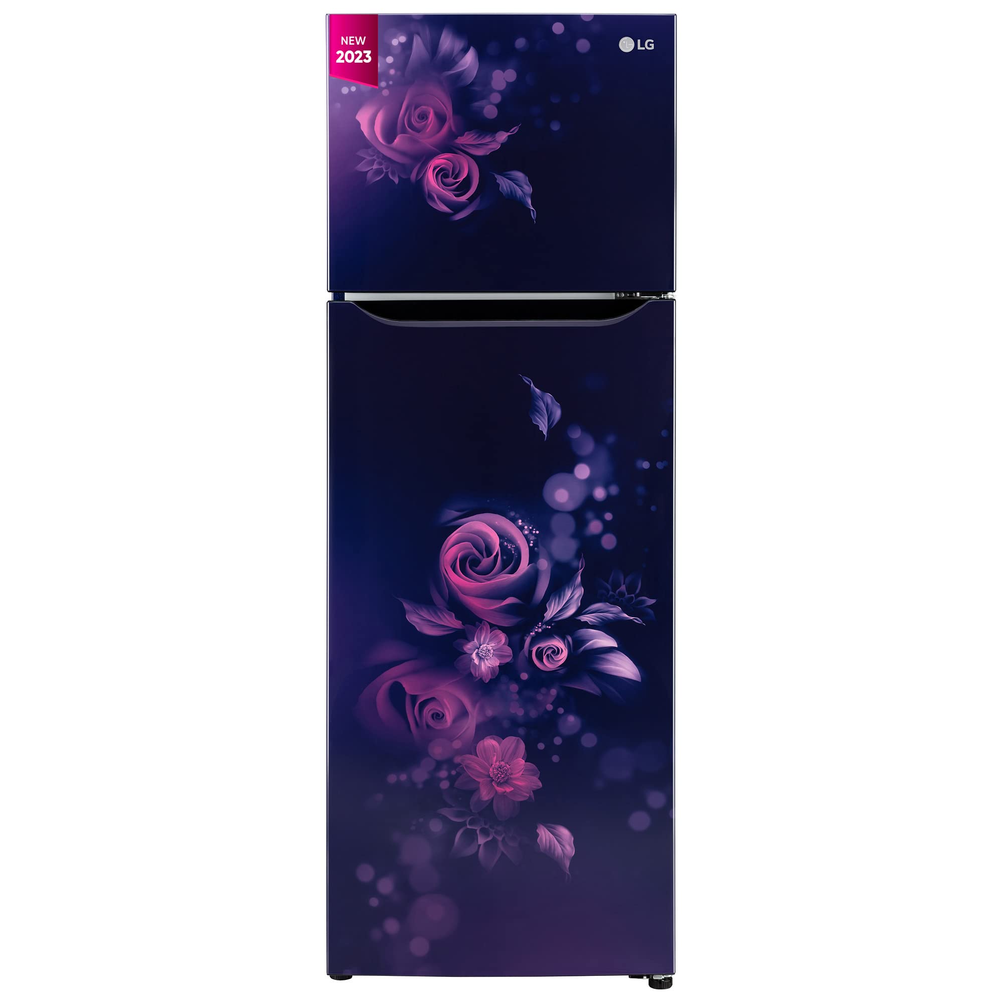 LG 272 L 2 Star Frost-Free Smart Inverter Double Door Refrigerator (GL-S312SBEY, Blue Euphoria, Convertible) 1