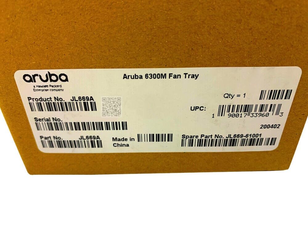 JL669A Aruba 6300M Fan Tray (New) 4