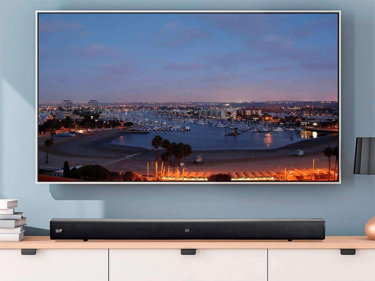 Monoprice SB-100 2.1-ch Soundbar - Black - 36 Inches with Built in Subwoofer, Bluetooth, Optical Input, and Remote Control 6