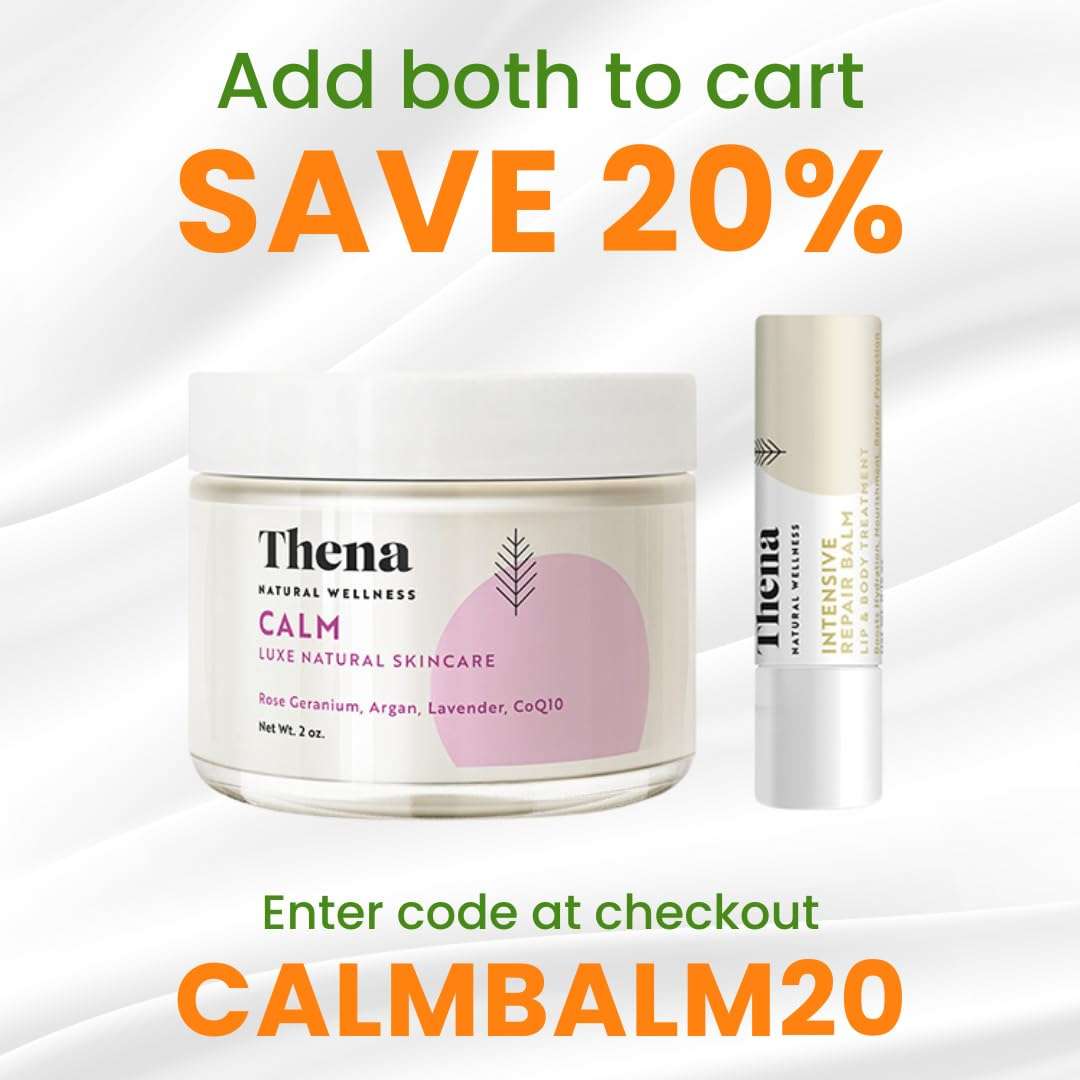Thena CALM & Overnight Recovery Face Cream Bundle (CALM & REJUVENATE) 4