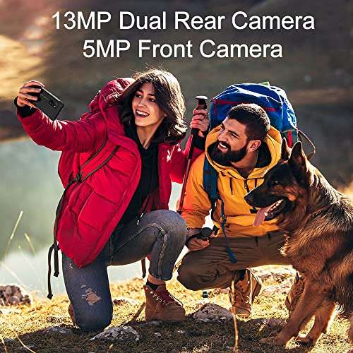 Ulefone Armor X10 Unlocked Rugged Phone Android 11 4GB + 32GB IP68 Waterproof Cell Phone, 13MP+5MP AI Camera, 5.45" HD+ Screen 5180mAh Battery Global 4G Unlocked Cell Phone OTG NFC GPS FM, Gray 6