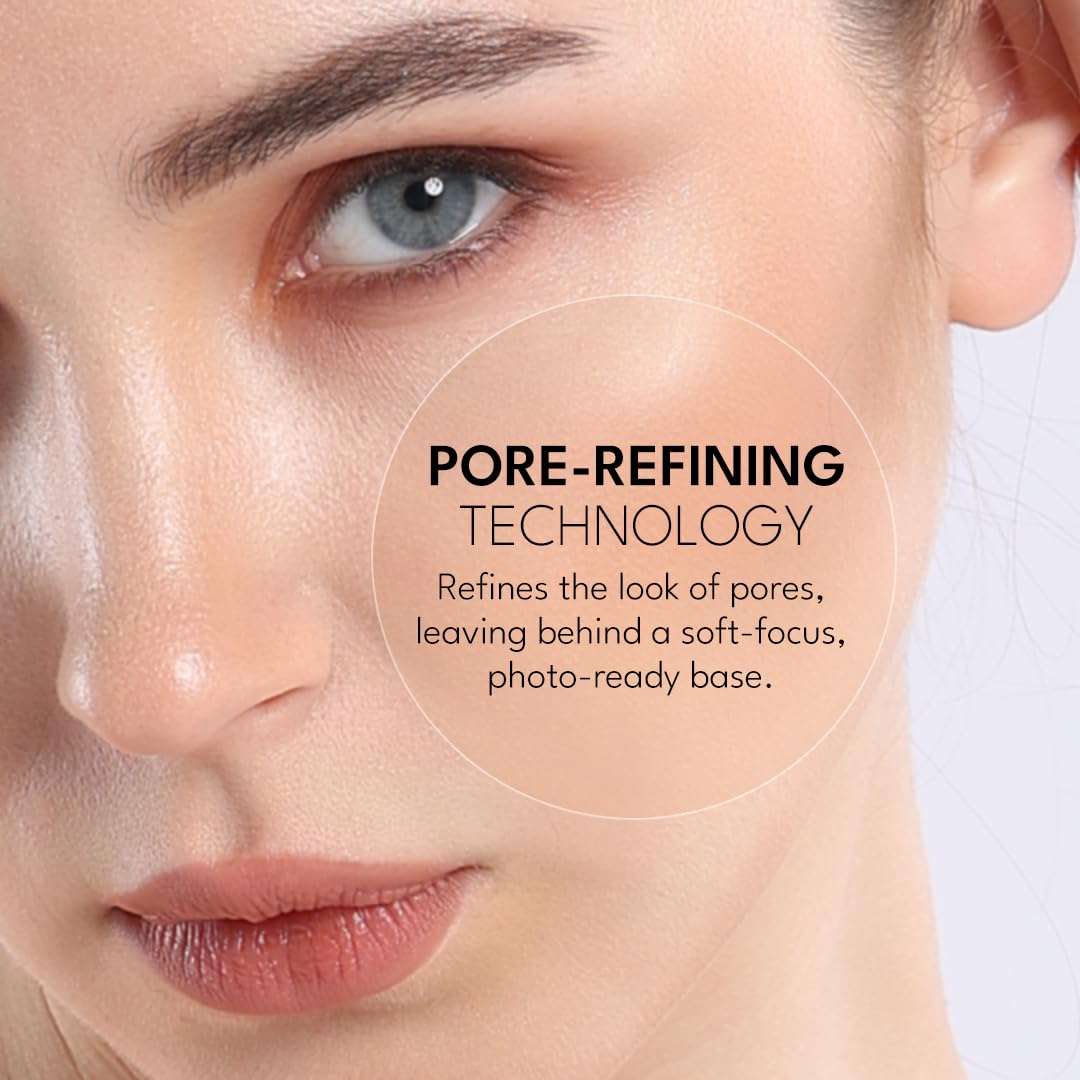 FLiCKA Blend & Shine Liquid Foundation for Face Makeup 30ml | Medium to High Coverage | Vitamin E, Avocado Oil & SPF | Moisturizing, Lightweight, Waterproof | All Skin Types | 04 Walnut ,Matte Finish 6