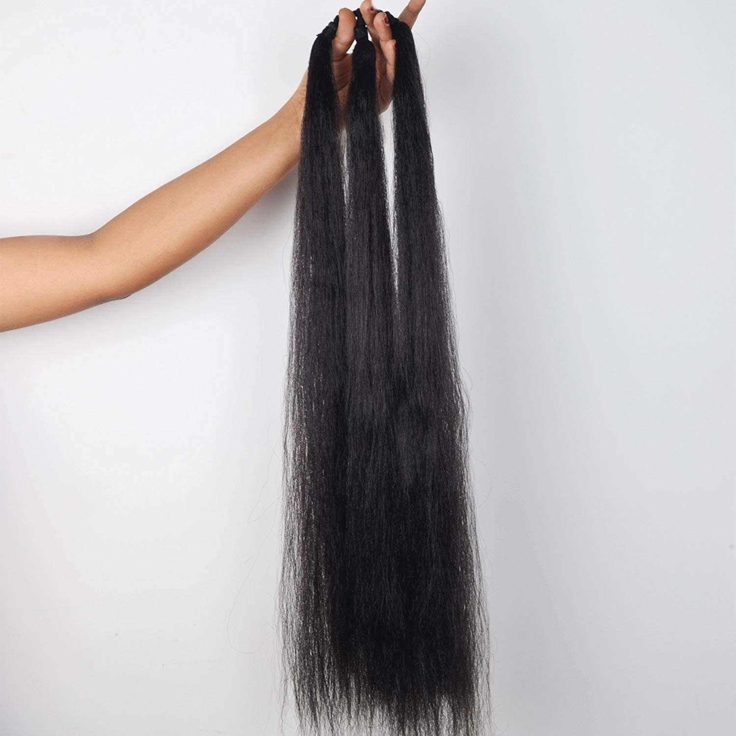 Pelo Hair Extensions For Women And Girls/Parandi Used As Braid/Parandi Choti Hair For Women Black Pack Of 1 (m1) 4