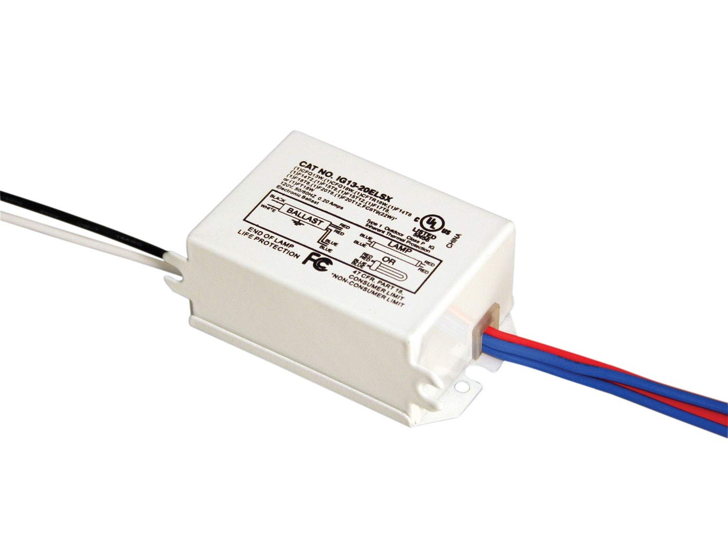 Solus IG13-20ELSX Electronic 120V Fluorescent Lamp Ballast, Easy Install & Energy Saving, Great for Aquarium & Terrarium Lamp Lighting, UL & CUL, Operates Linear & Compact Fluorescent Lamps 1