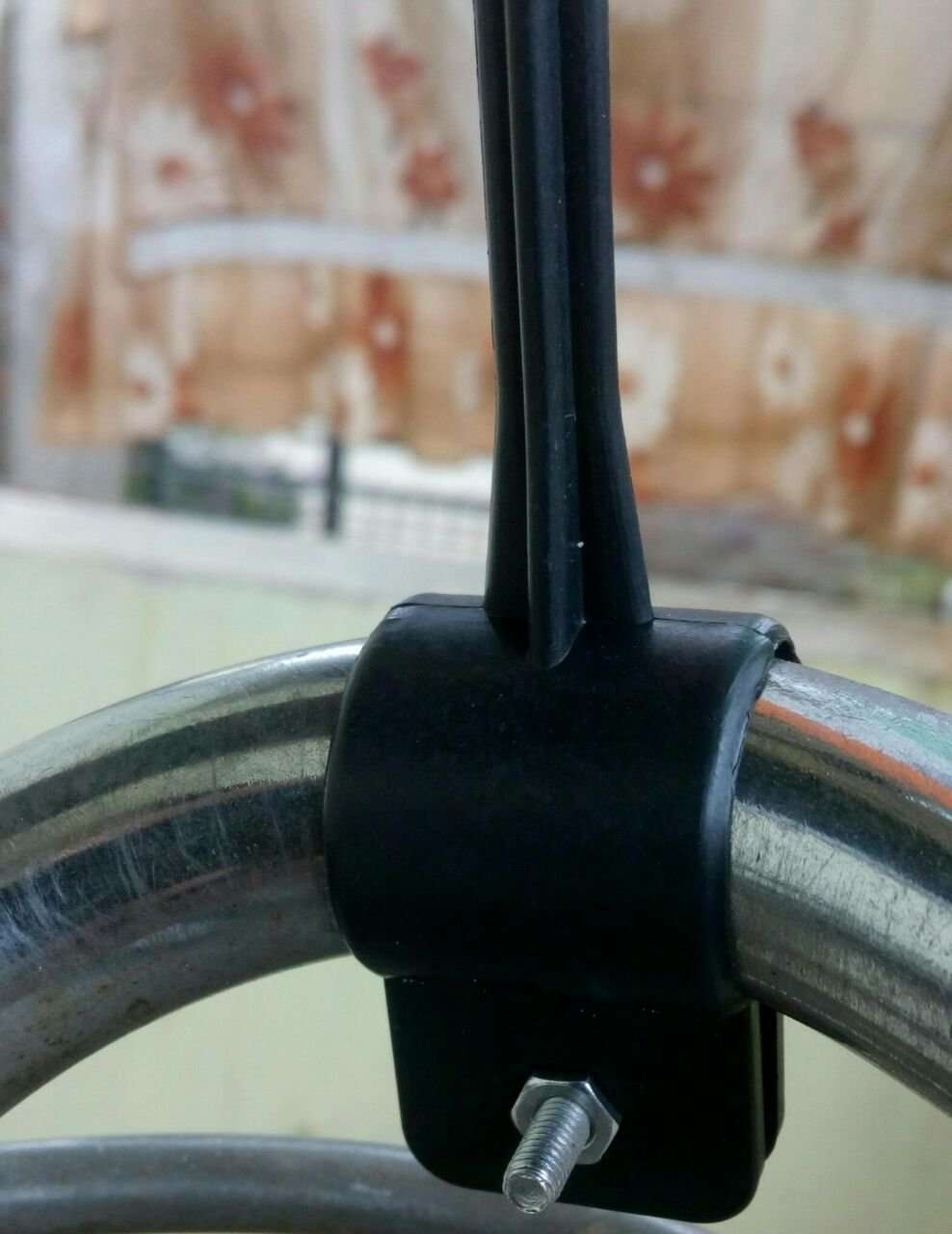 Dhwaj Flag Indian Tricolor Flag for Bikes and Activa - National Roto Flag for Vehicles with Stand - Pack of 3 Flags 3