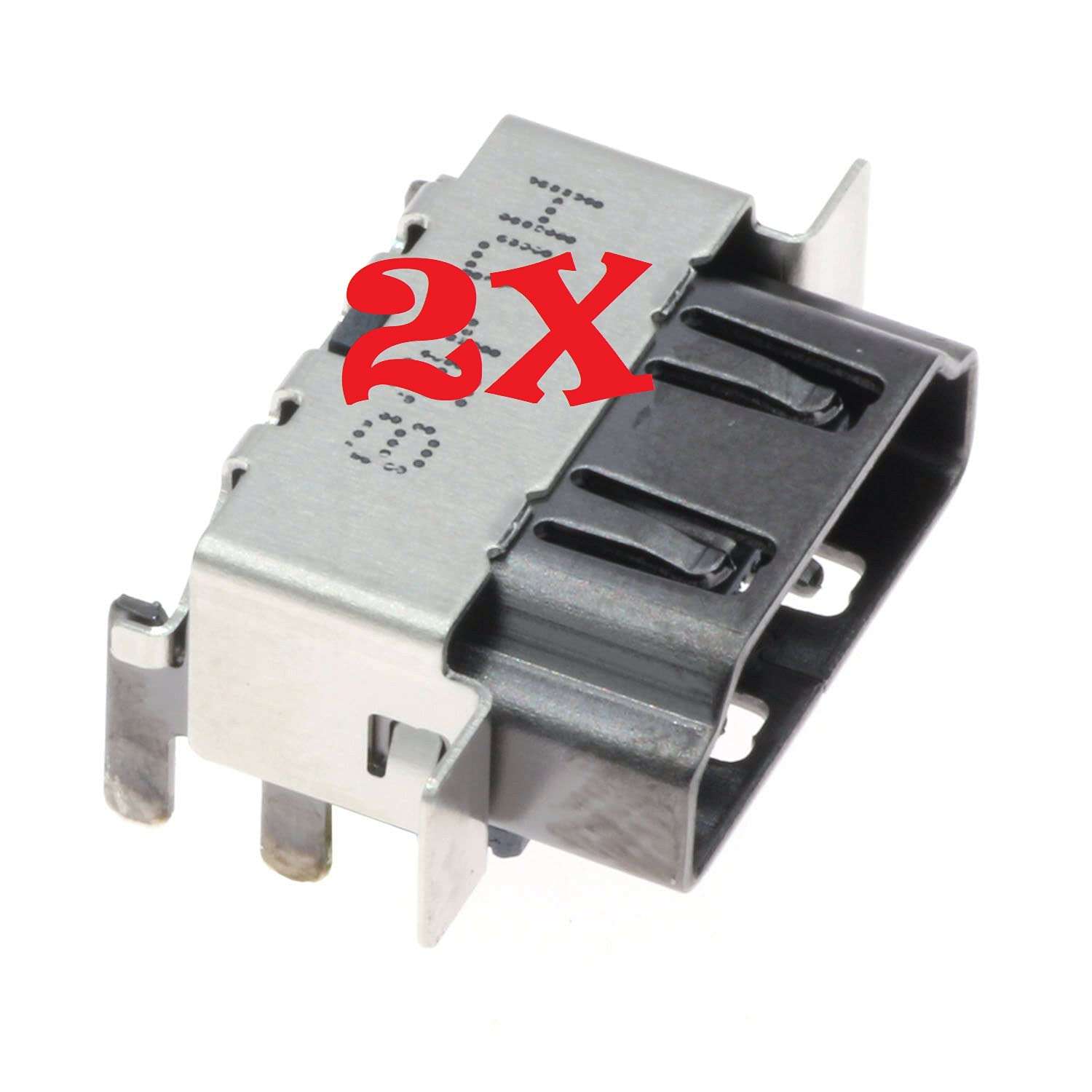 ePartSolution Wholesale 2X Replacement Part for Microsoft Xbox One X HDMI Port Socket Plug Jack Interface Connector USA (2pcs) 3