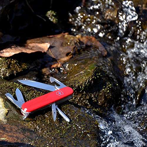 Victorinox Swiss Army Tinker Pocket Knife, Red, 91mm (53101) 5