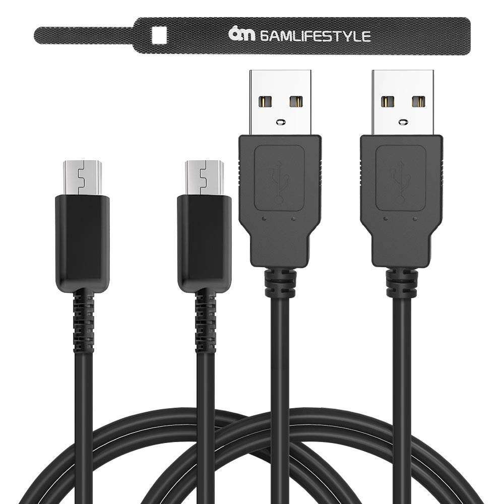 6amLifestyle [2 Pack] Charger Cable for Nintendo DS Lite 4FT USB Charger Cable ONLY for DS Lite, NOT Compatible with Nintendo DS/3DS/3DSXL/DSI/DSIXL 3