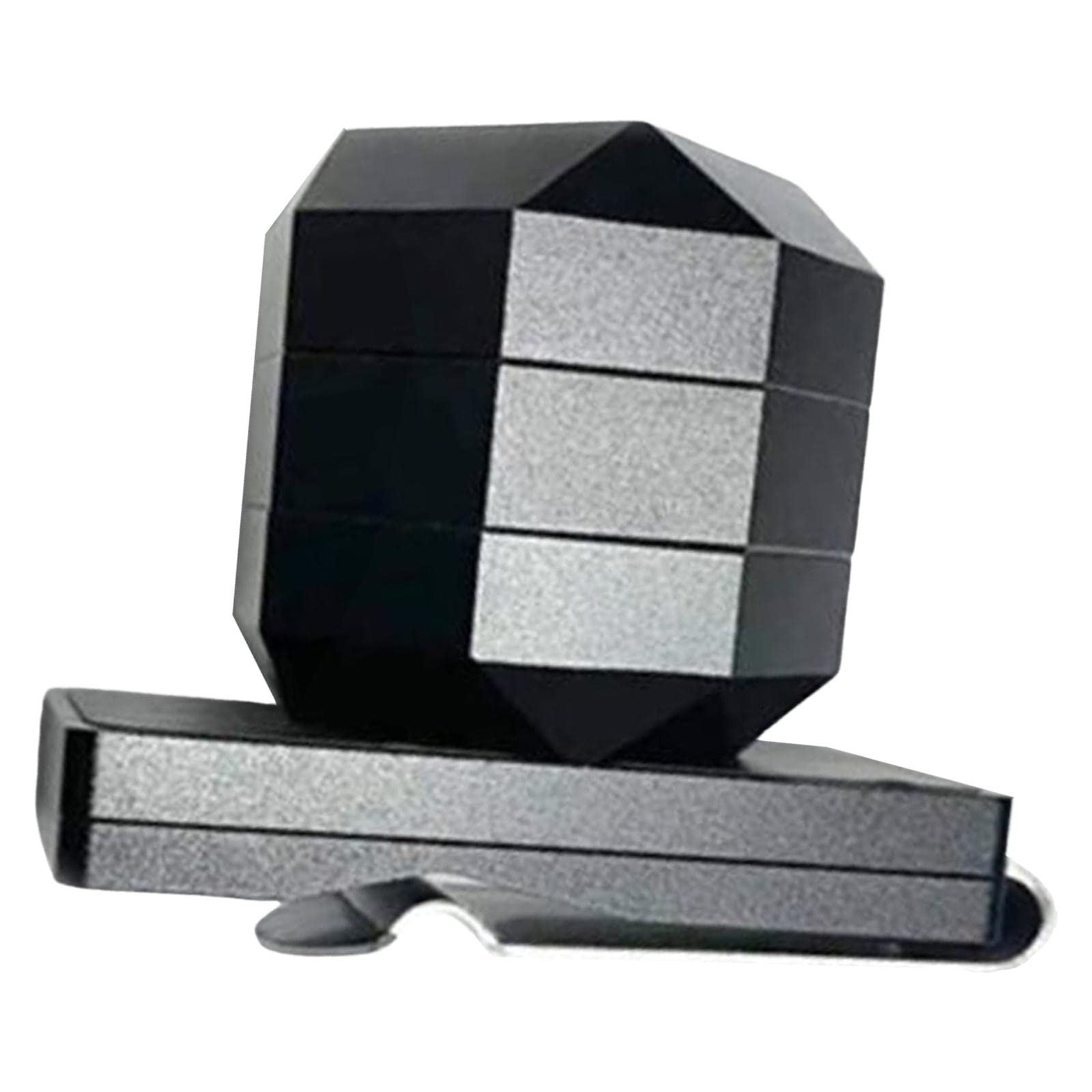 CALANDIS Mini Billiard Chalk Holder Accessories Cue with Belt Clip Black 3 Layers 6