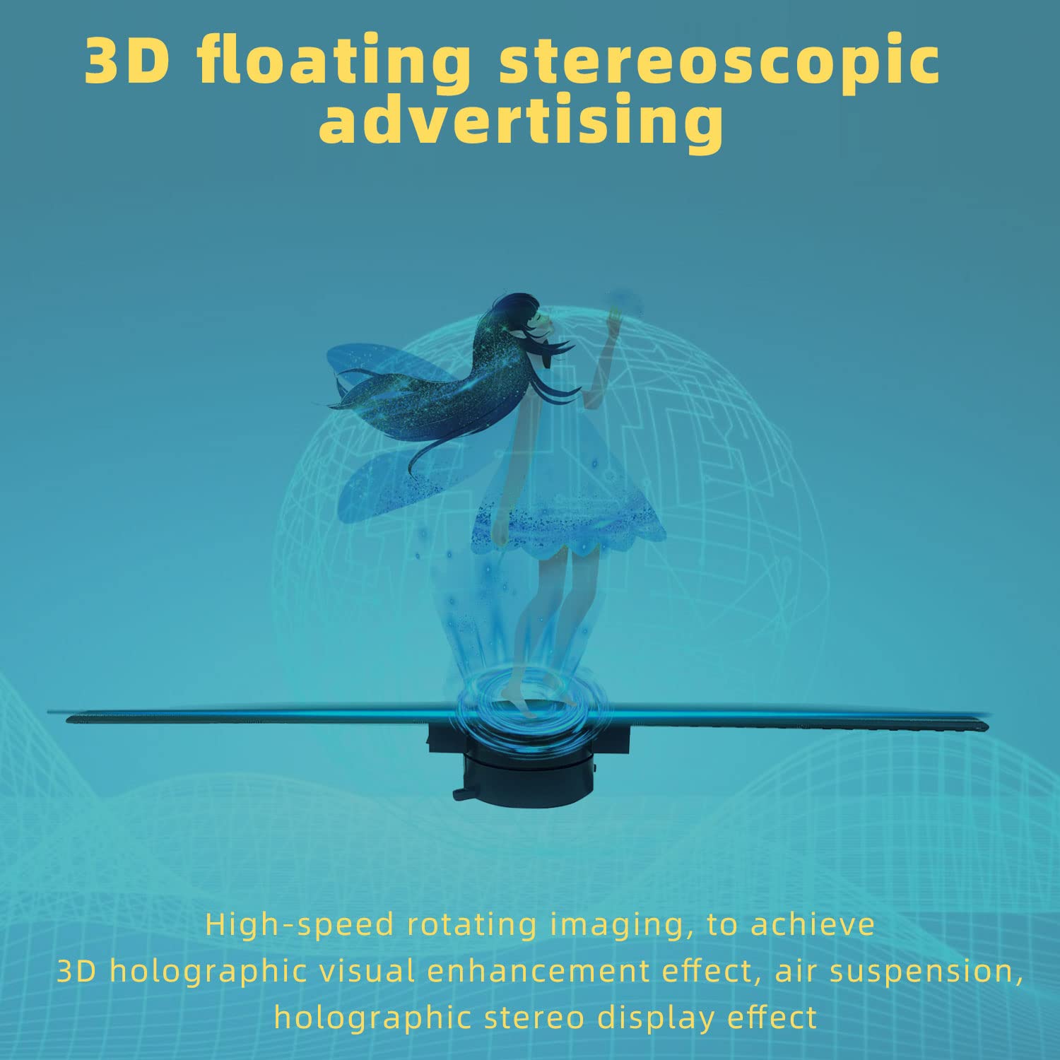 3D Hologram Fan 2