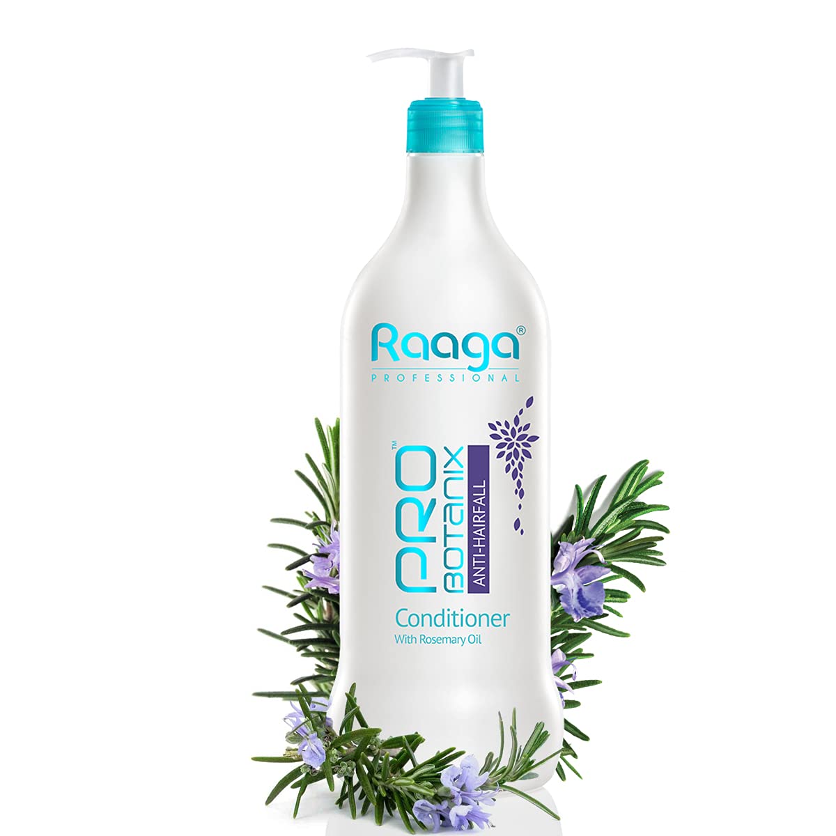 Raaga Professional Pro Botanix Anti-Hair Fall Conditioner, With Rosemary Oil, Prevents Hair Breakage, Imparts Hair Growth, For Men and Women, 1000 ml 4