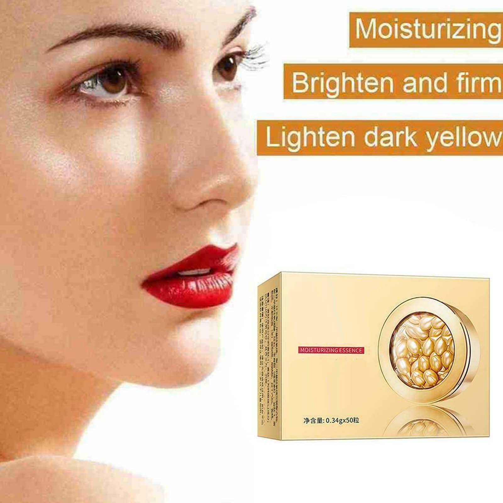 Fullerene Oligopeptide Korean Firming Capsule Mask, Collagen Essential Lifting & Firming Mask, Anti-wrinkle Anti-aging Moisturizing Essence Capsule, Fullerene Intensive Facial Serum (100PC) 3