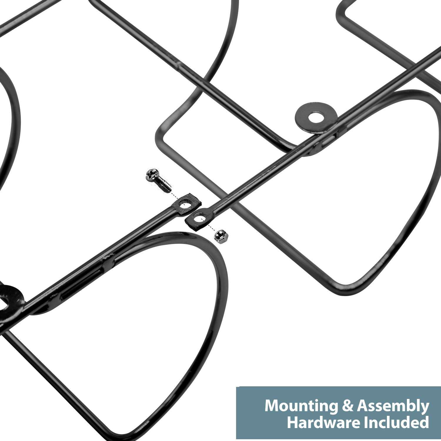 Sorbus Towel Rack Wall Mount – 6 Compartments of White Metal Towel Holder for Bathroom Decor Sets, Organizer for Linens, Gym, Rv, Door, Cabinet - Wine Rack Wall Mounted for Kitchen, Bar, Wine Cellar 5