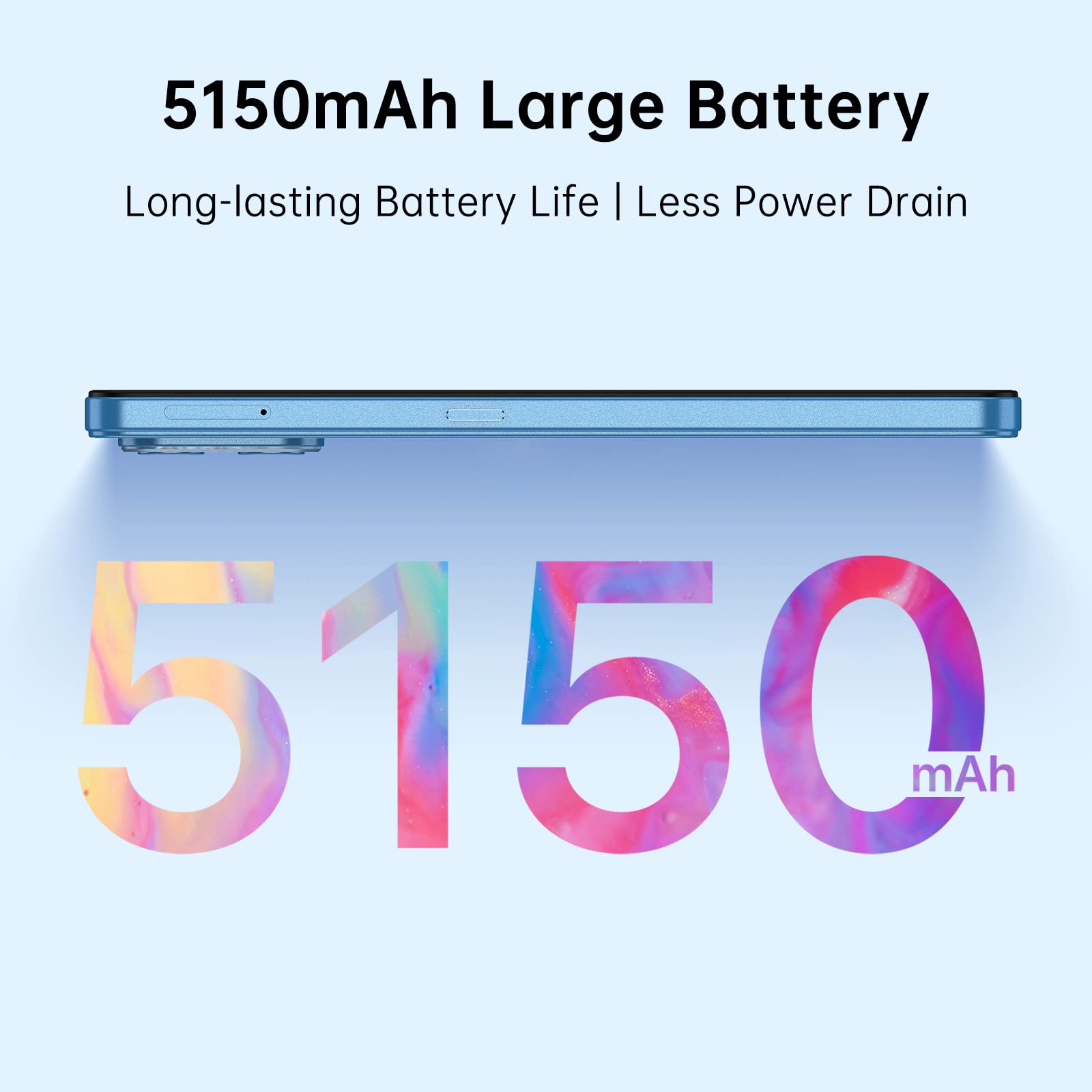 UMIDIGI A13S (4GB+64GB) Unlocked Cell Phone, 6.7" Ultra-Large Full Screen Smartphone with 5150mAh Battery + 16MP AI Dual Camera, Unlocked Android 11 Phone with Dual SIM (Global 4G LTE) 2