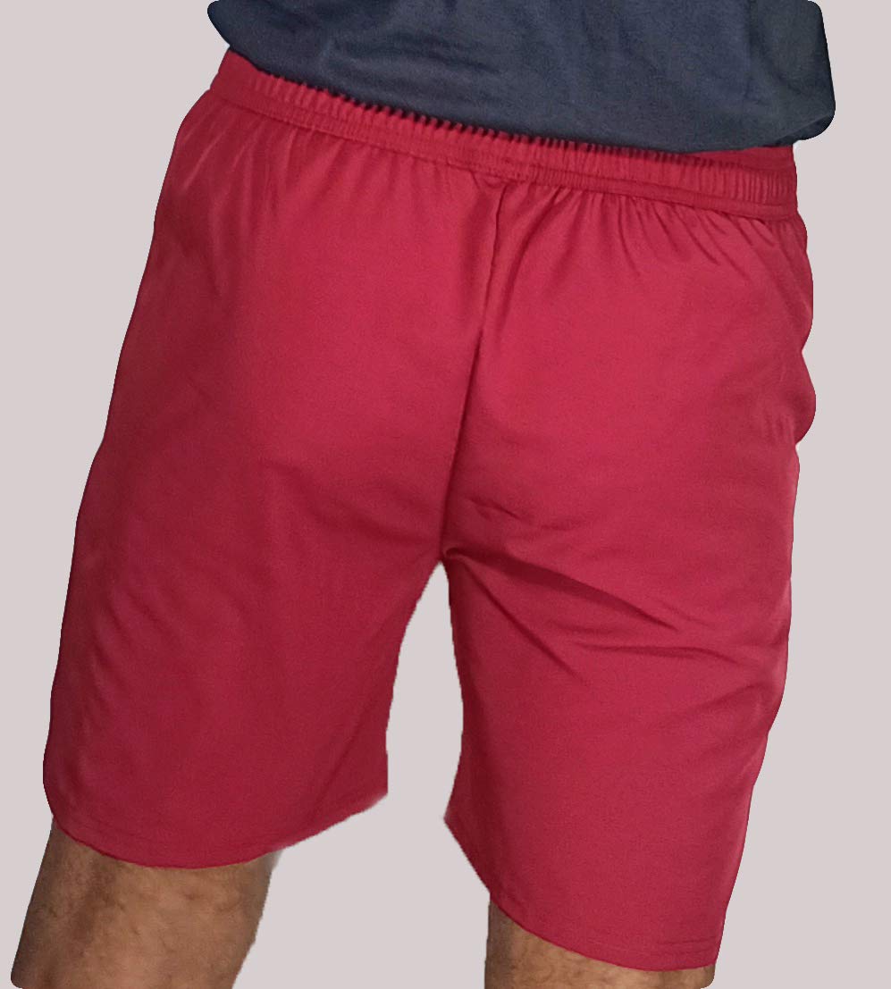 AD Sports WEAR Men's Regular Fit Sports Shorts | Imported NS Lycra Short (M, Black) 5