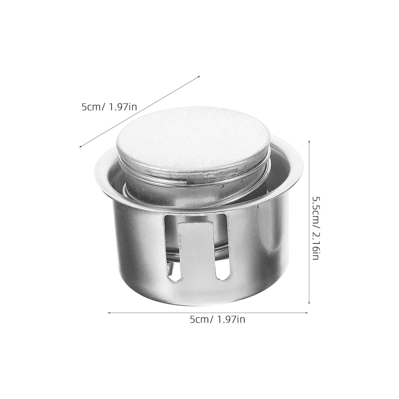 SOLUSTRE Rice Cooker Sensor Rice Cooker Temperature Sensor Round Magnetic Center Thermostat Sensor, 2pcs Electric Rice Cooker Limiter Sensor Rice Cooker Repairing Parts Accessories 6