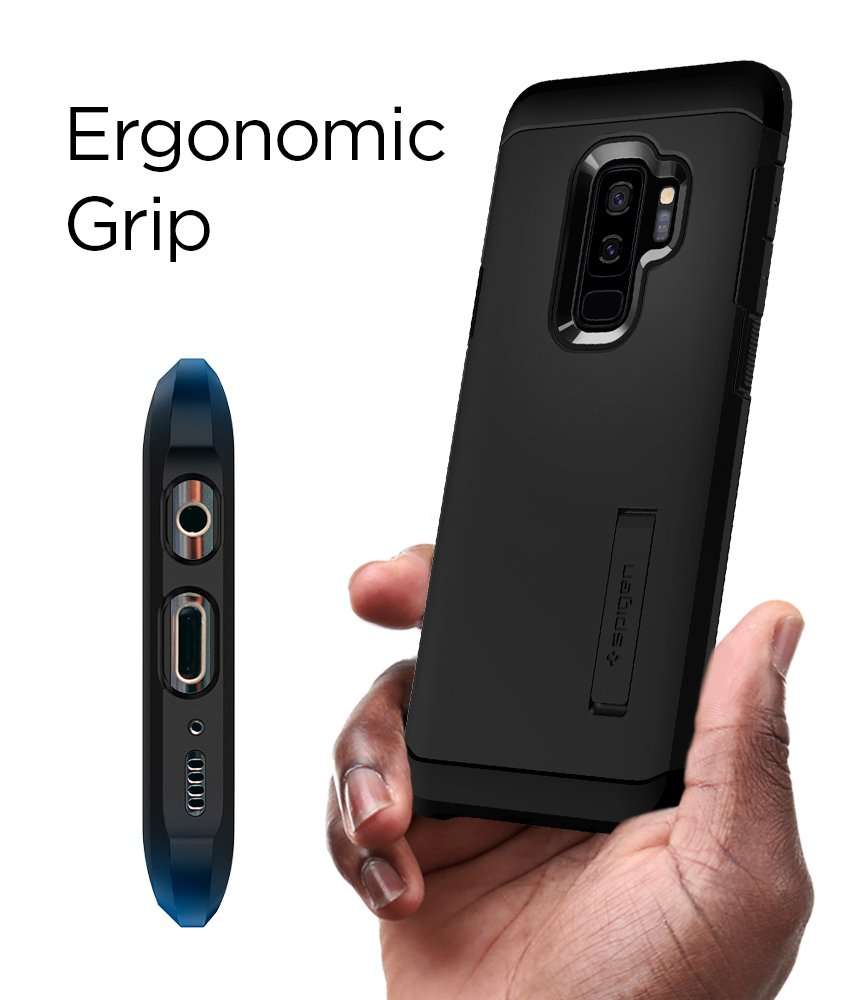 Spigen Tough Armor Designed for Samsung Galaxy S9 Plus Case (2018) - Black 3