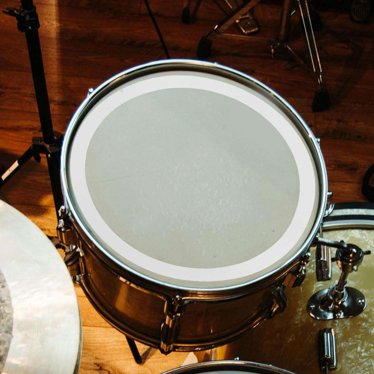 DOITOOL 4 Pcs Drum Dampeners Drum Mute Pads for 10/12/14/16 Inch Muffler Rings for Noise Control and Enhanced Sound 4