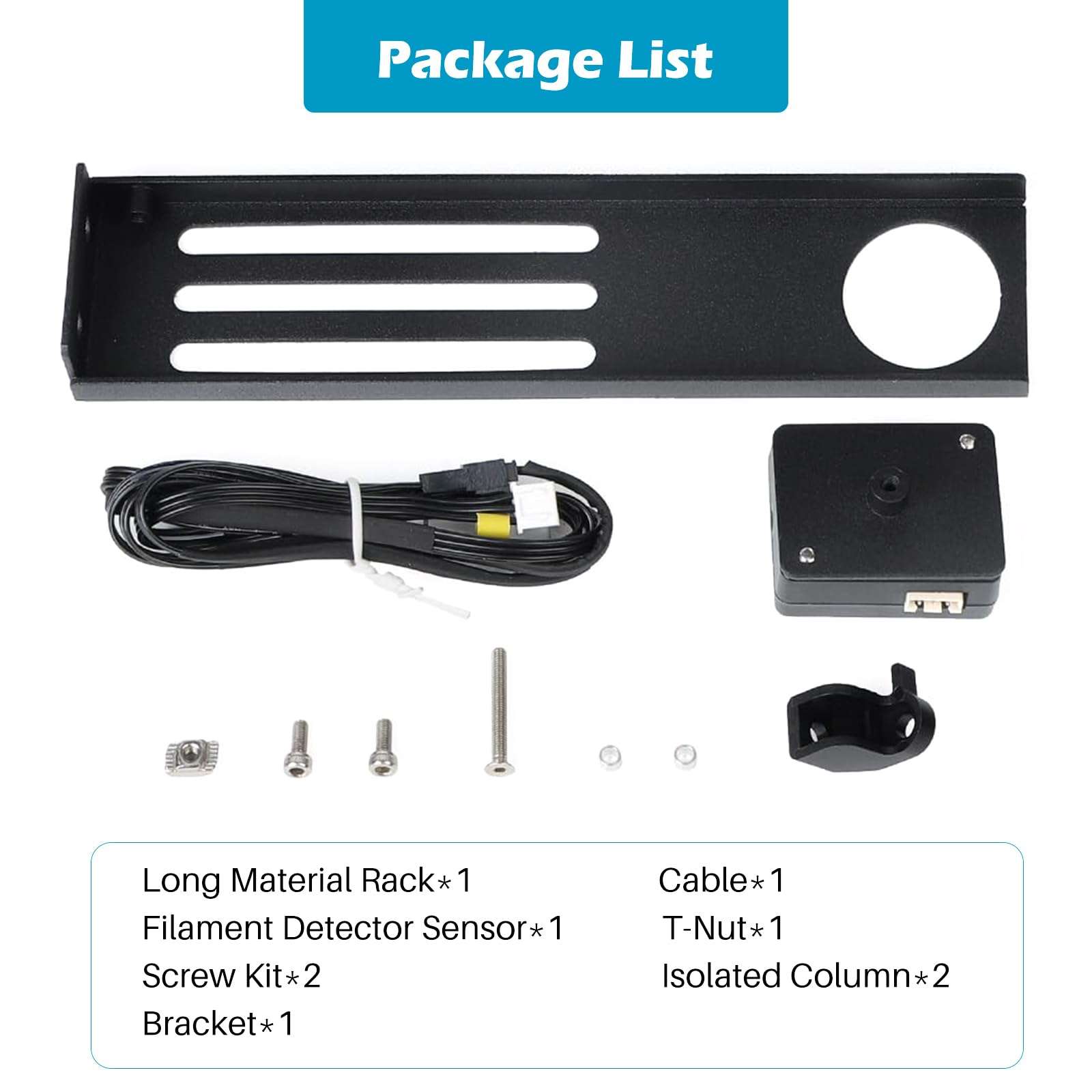 Official Creality Ender 3 V3 SE Filament Runout Sensor, Smart Filament Sensor Break Detection Module Detector Upgrades Feeding Detection for Creality Ender 3 V3 SE/Ender 3 V3 KE 3D Printers 6