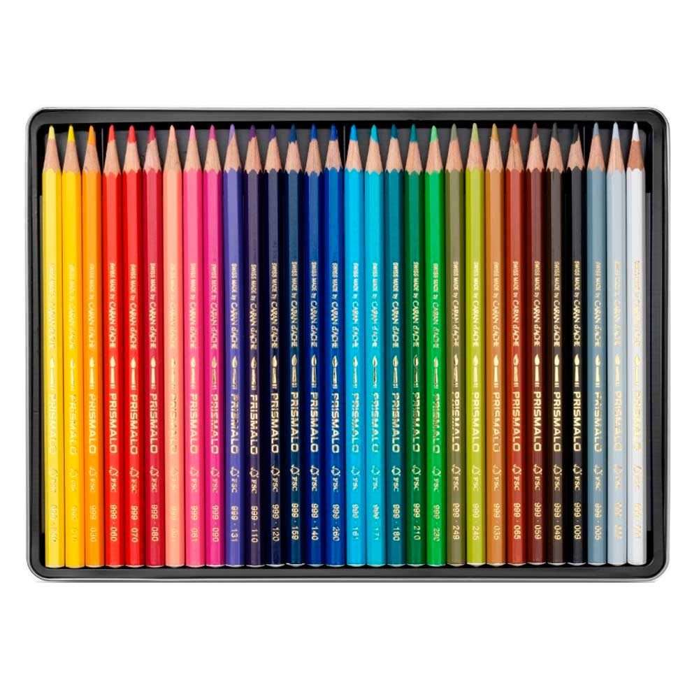 Caran D'Ache Prismalo Aquarelle 30 Color Pencil 4