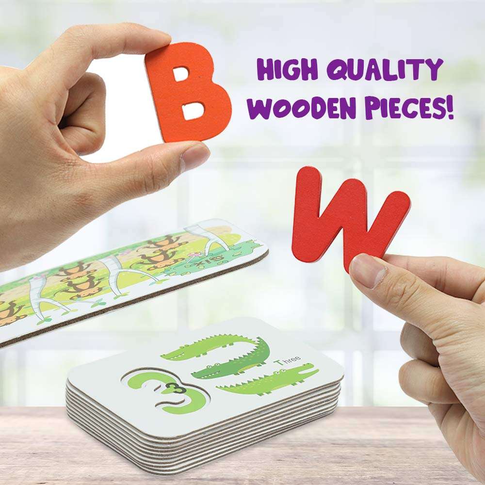 Alphabet Letters Sensory Toys for Toddlers: ABC Learning Educational Toys Preschool Activities for Kids 3 4 5 6 Years Old, 26pcs Squishy Fidget Toys for Autistic Children (Letter&Number) 5