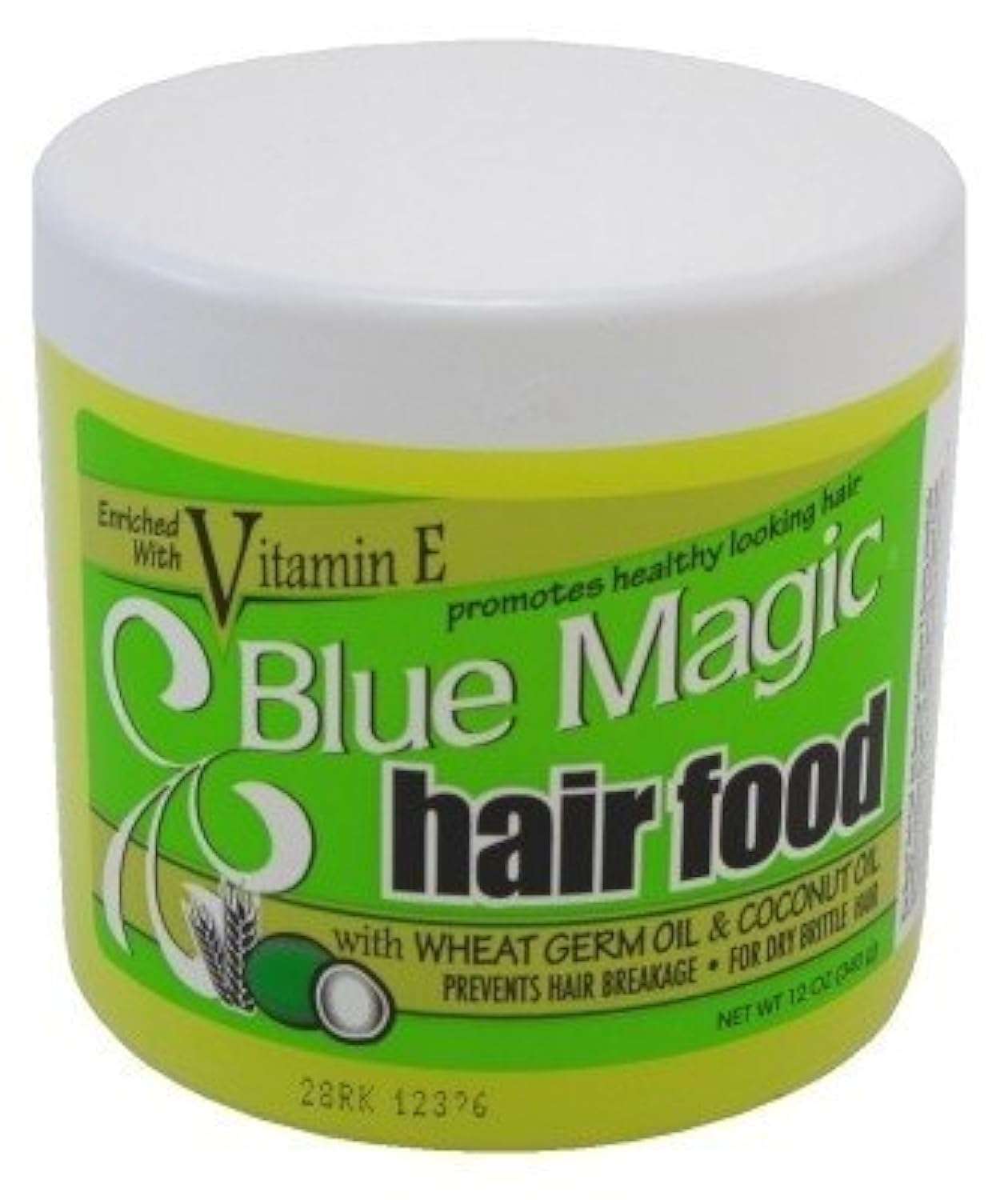 Blue Magic Hair Food with Vitamin-E (Dry/Brittle) 12 Ounce (Pack of 2) 2