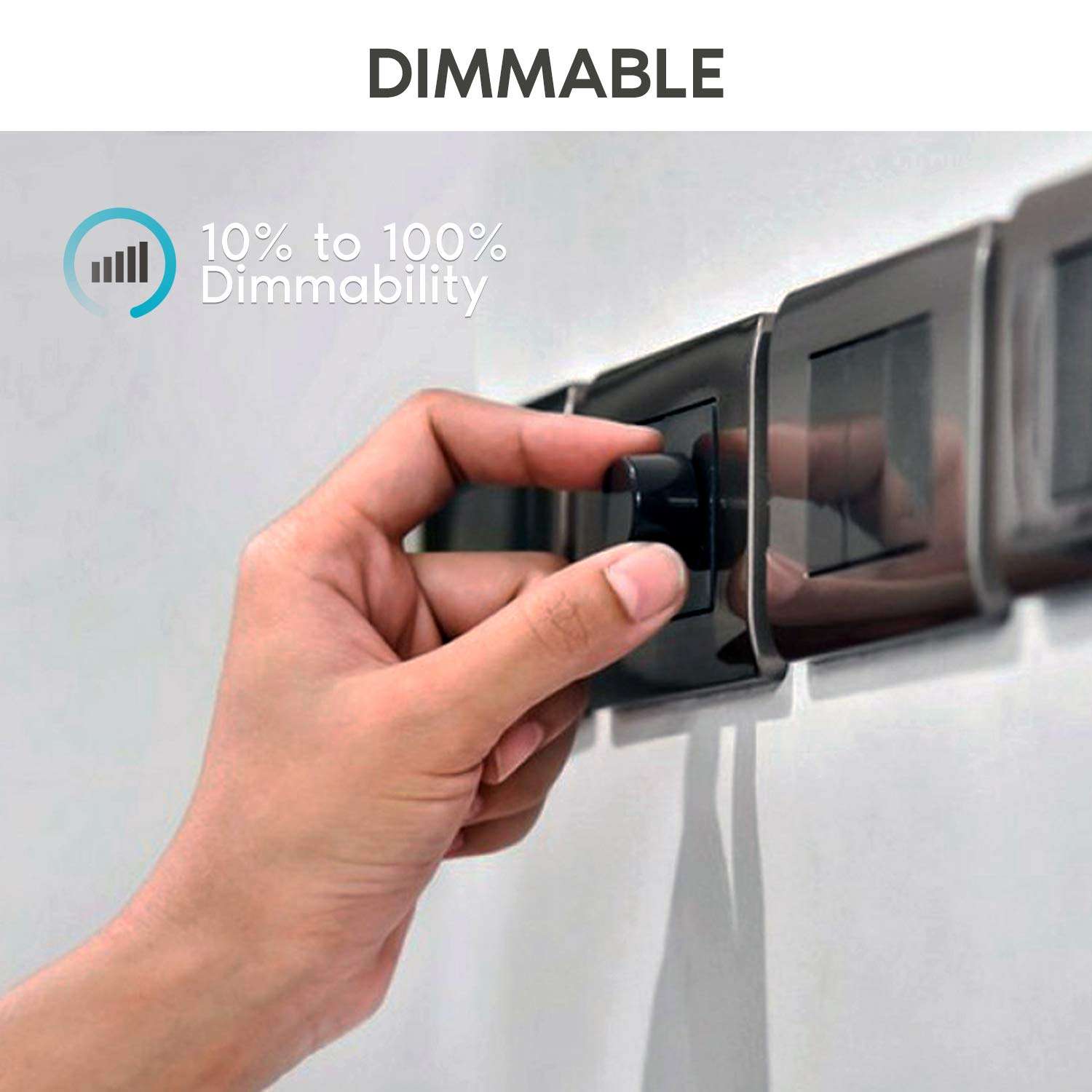 LUXRITE Vintage T9 LED Tube Light Bulbs 60W Equivalent, 2700K Warm White, 550 Lumens, Dimmable Edison Tubular Light Bulbs 5W, Clear Glass, LED Filament Bulb, UL Listed, E26 Standard Base (6 Pack) 6