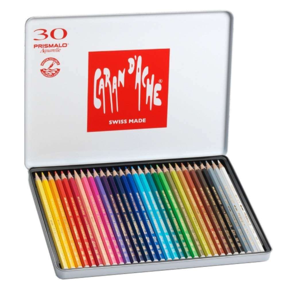 Caran D'Ache Prismalo Aquarelle 30 Color Pencil 3