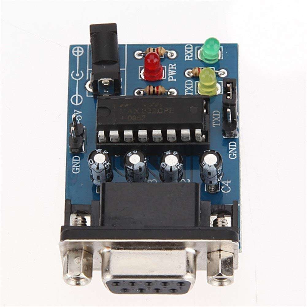VBNCUUIOPO 5pcs RS232 to TTL Module Converter Transfer Chip with 20PCS Cables Connector 5