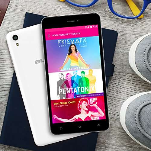 BLU Studio M HD 16GB - 5.0" Smartphone -US GSM Unlocked - White 4