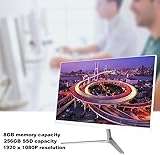 Junluck 21.5?Inch Computer | All?in?One PC for Window 7 | 8GB RAM 256GB SSD Multifunction Computer i5?2520M with 1080P HD LED Screen | Ultra?Thin Desktop for Home Office Study (100?240V)(US) 3