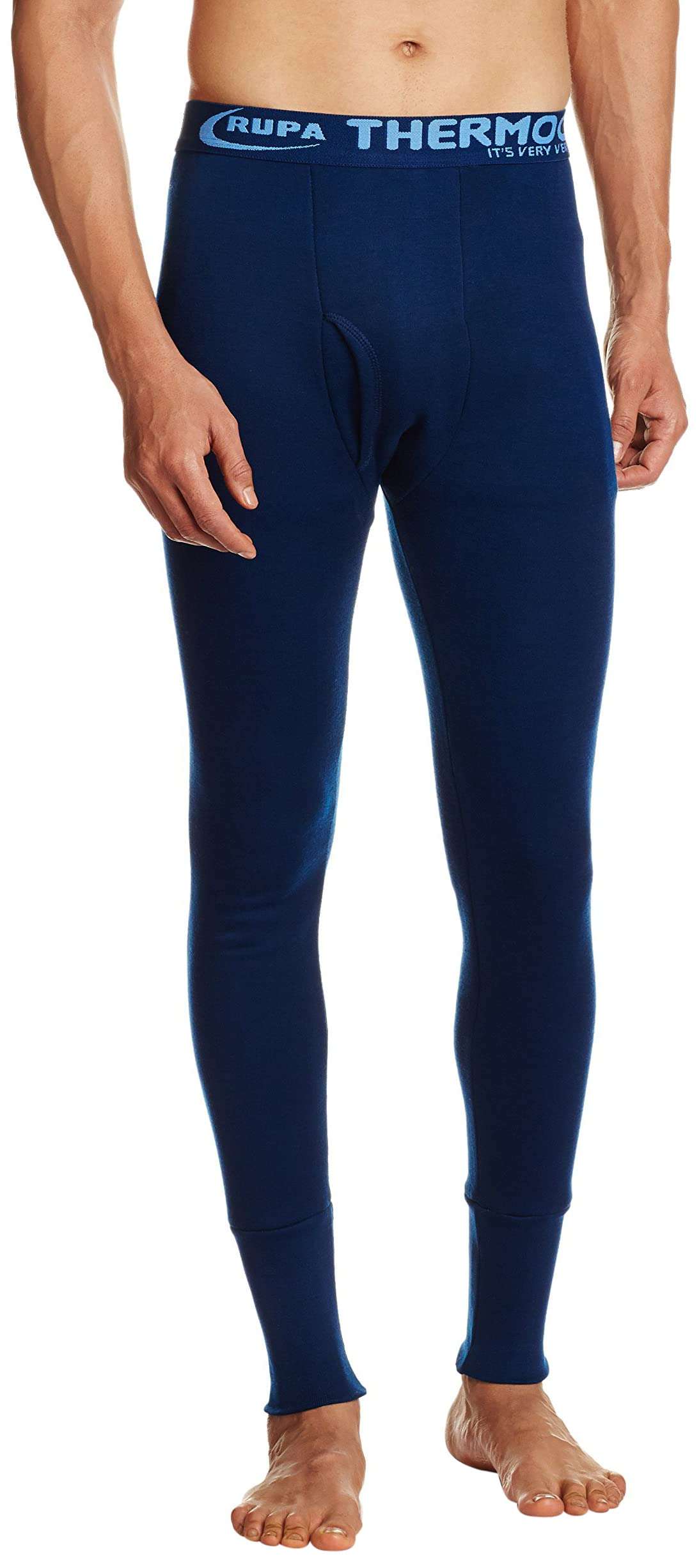 Rupa Thermocot Men's Thermal Set (8903978491233_Boiler R-N F-S - Trouser Set -OE - 75_Navy) 1