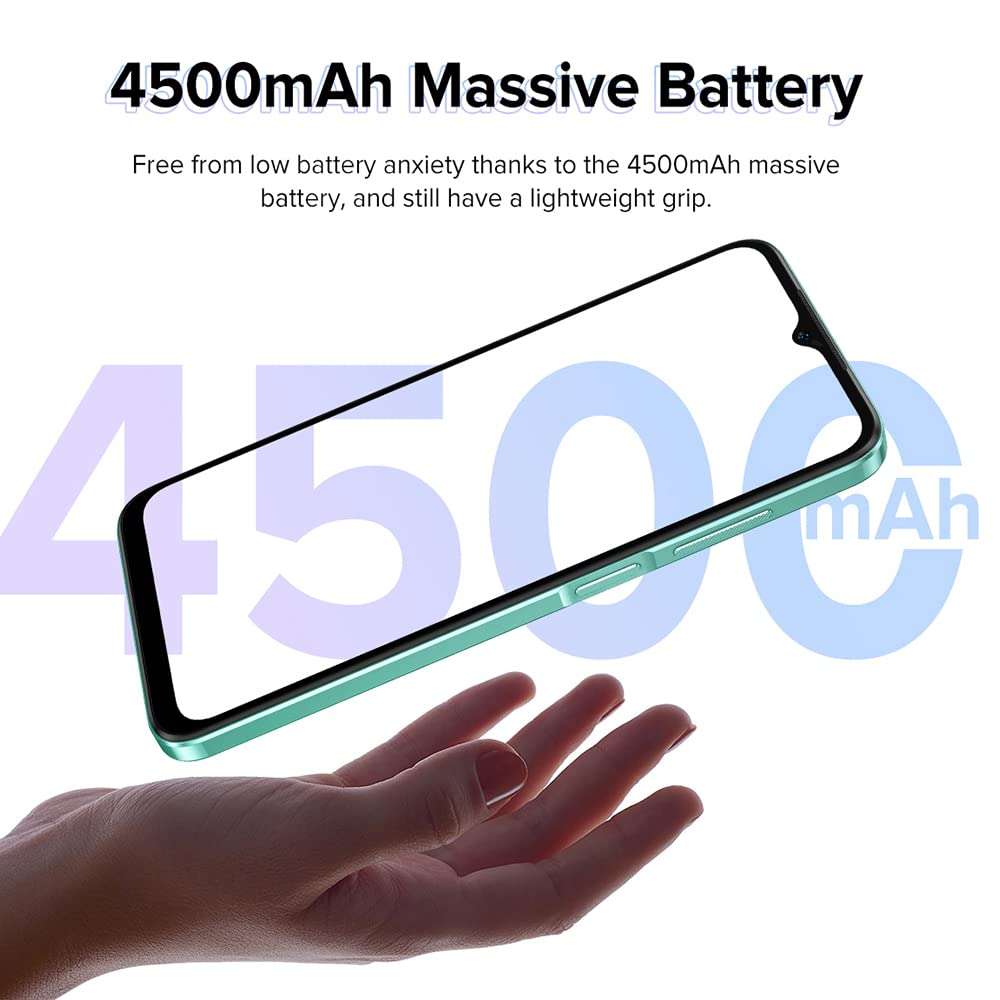 Ulefone Note 14 Unlocked Cell Phone 2023, Android 12 3GB+16GB, Triple Card Slots 6.52" Waterdrop Screen, Dual SIM 4G, 8MP+5MP Dual Camera, 4500mAh Battery GSM Smartphone, Face Unlock, GPS, US Version 6