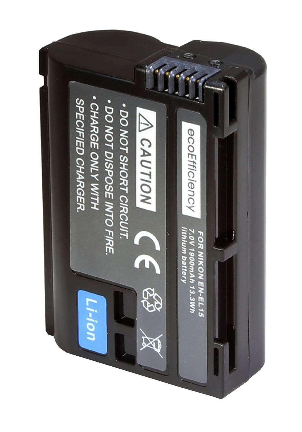 Battery Grip Kit for Nikon D800, D810 Digital SLR Camera Includes Qty 4 Replacement EN-EL15 Batteries + Vertical Battery Grip 5