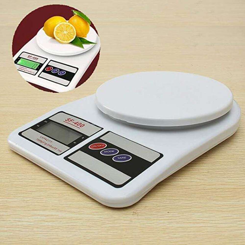 Stuffzone SF400 Electronic Kitchen Digital Weighing Scale, Multipurpose (White, 10 Kg) 5