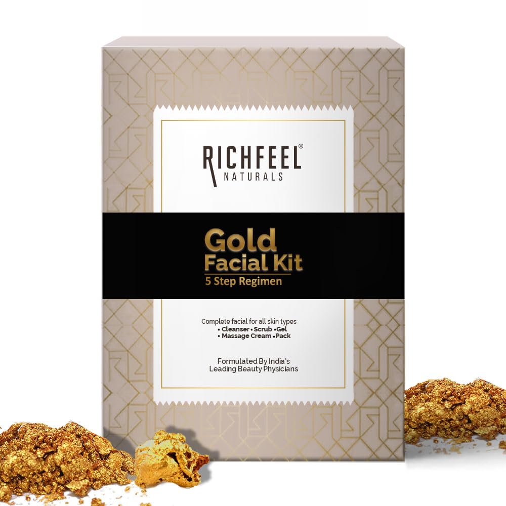Richfeel Gold Facial Kit 5x50gms 1